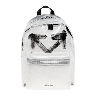 Off-white Mochila con Logo - Bags - Hombre - Negro - ONE SIZE