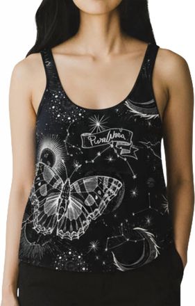 Me369 Vida Tank Top In Black Magic