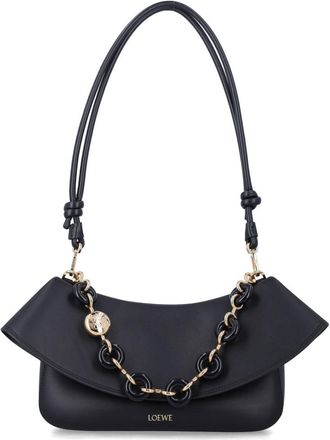 Loewe Black Ola Medium Shoulder Bag