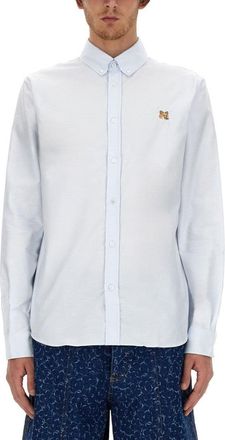 Maison Kitsuné Tailored Long-Sleeve Cotton Shirt