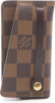 Louis Vuitton Pre-owned Canvas Keycase - Dames - Vintage Accessoires - Bruin - ONE Size - Vintage