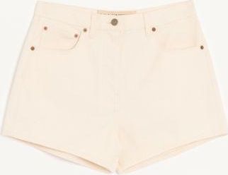 Valentino Denim Shorts Woman IVORY 24