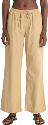 Nation Ltd Lucia Tie Waist Pant In Toffee