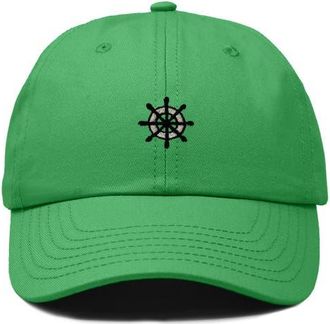 Dalix Ship Wheel Dad Hat in Kelly Green at Nordstrom