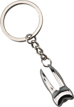 Generic Teeth Keyrings | Resin Tooth Key Ring | Tooth Shaped Key Ring, Dentals Assistant Keychain, Personalized Tooth Keychain, Keychain Gift with Tooth Penda