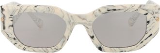 Philipp Plein Square-Frame Acetate Sunglasses