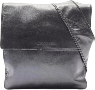 Chanel Borsa a spalla in pelle Pre-owned - - Pre-owned - Donna - Nero - ONE SIZE
