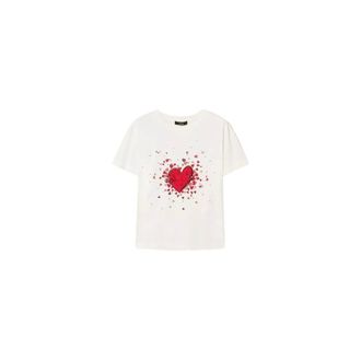 Twinset T-Shirts, female, White, Size: XS Actitude T-shirt