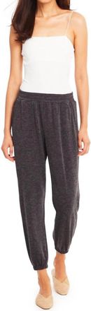 Amanda Uprichard Beacon Pants In Dark Heather Grey