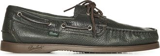 Paraboot Mens Loafers Green Leather