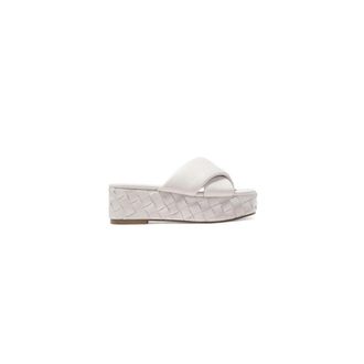 Steve Madden Wedges - Dames - Sleehakken - Wit - 38 1/2 EU - Schoenen
