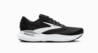 Brooks Womens Adrenaline Gts 24 Running Shoes In Black/white