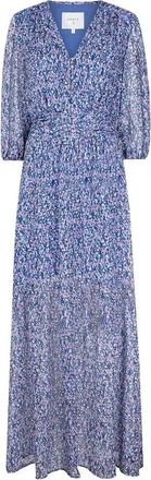 Dante6 D6Peony Maxi Dress - Dames - Maxi kleedjes - Blauw - XS - Polyester - Kleedjes