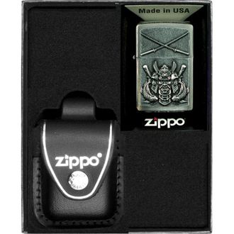 OEM Set De Regalo De Encendedor Zippo Samurai N.&ordm; 3
