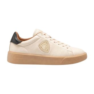 Blauer Schoenen, Heren, Beige, 44 EU, Leer, Buck Sneaker