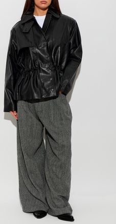 Rotate Leather Jacket, Womens, Black