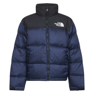 The North Face Blauwe donsjas met gans ge&iuml;soleerd - Heren - Ski Jassen - Blauw - 2XL - Leer - Fitness