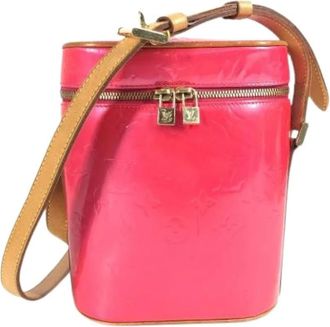 Louis Vuitton Pre-owned Cross Body Bags, female, Pink, Size: ONE SIZE Pre-owned Canvas Cross Body Bag