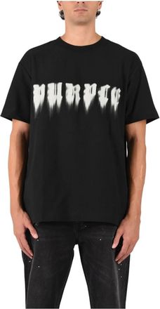 Purple Portraits Tee - Tops - Hombre - Negro - S