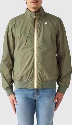 K-Way Bomber ARSENE PLUS.2 di nylon con logo K-way
