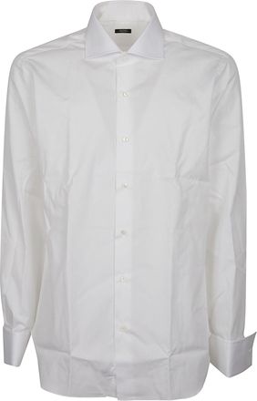 Barba Cotton Button-Down Tailored Shirt