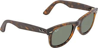 Ray-Ban Wayfarer Ease Green Wayfarer Unisex Sunglasses RB4340 710 50