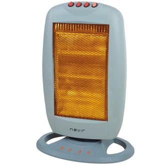 Trade Shop Trade Shop - Calentador Hal&oacute;geno L&aacute;mparas Oscilantes 3 Potencias 400 - 800 - 1200 W Vatios
