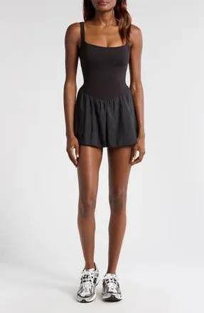 Free People FP Movement Swing of Things Tennis Dress in Black at Nordstrom Rack, Size X-Large
