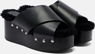 Le Monde Beryl Leather sandals