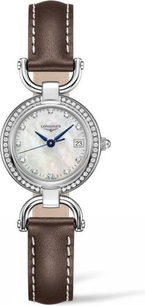 Longines Equestrian Quartz Diamond Ladies Watch L6.130.0.87.2