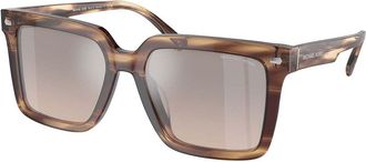 Michael Kors MK2217U ABRUZZO 39776I Mens Sunglasses Brown Size 55
