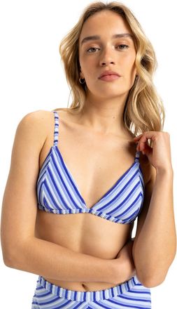 Roxy Triangel-Bikini-Top ROXY Party Wave 2, Damen, Gr. XL, Cup B, lila, Obermaterial: 95% Microfaser, 5% Elasthan;, Bikini-Oberteile Triangel-Bikini-Top