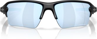 Oakley Mens Oo9488 Flak 2.0 XXL Sunglasses, Matte Black/Prizm Deep Water Polarized, 63 mm