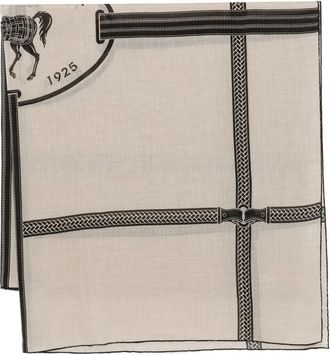 Fendi Equestrian-print Scarf
