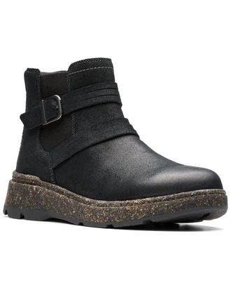 Clarks Noralyn Strap Suede Bootie