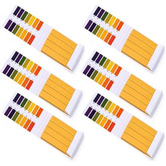 OEM [mai Usato]strisce Reattive Per Il Ph, 480 Strisce Reattive Per Il Ph, Intervallo Di Misurazione 1-14, Carta Reattiva Al Girasole Per Acquari, Test De