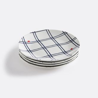 La Redoute Interieurs Set van 4 dessertborden in porselein Aline