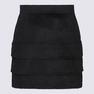Max Mara Womens Skirts Nero _wk