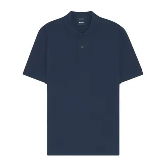 HUGO BOSS Hugo, Polo Shirts, male, Blue, Size: 2XL Pallas Polo