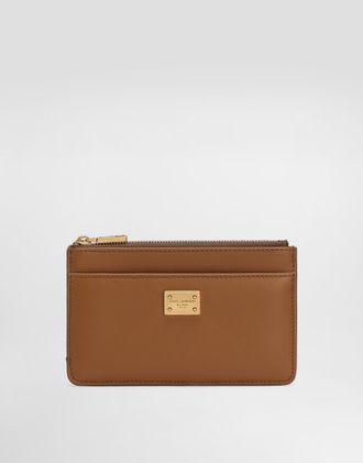Dolce & Gabbana Portacarte - Woman Brown Onesize