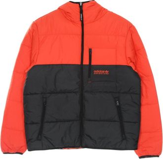 adidas Omkeerbare Puffer Jacket - Heren - Ski Jassen - Veelkleurig - S - Polyester - Fitness