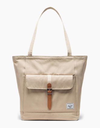 Herschel Womens Retreat Tote Bag - Tan - Size: ONE size
