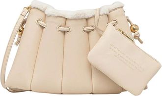 Themoir&egrave; Dames, Tassen, Beige, Maat: ONE Size Leer
