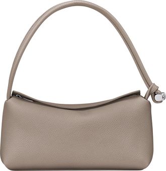 Longchamp Le Roseau East/West Leather Shoulder Bag in Clay at Nordstrom