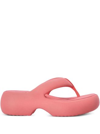 Melissa Free Fuzy chunky-sole flip-flops - women - Polyethylene vinyl acetate (PEVA)/Polyethylene vinyl acetate (PEVA)/Polyethylene vinyl acetate