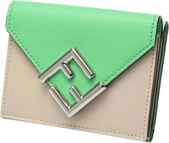 Fendi Pre-owned Wallets, female, Multicolor, Size: ONE SIZE Pre-owned Leather Wallet