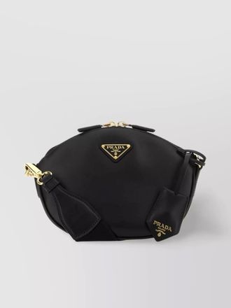 Prada re-edition leather shoulder bag