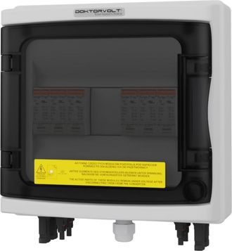 OEM Quadro Fotovoltaico Dc 1000 V T1 T2 2 Stringhe Ip65 Doktorvolt