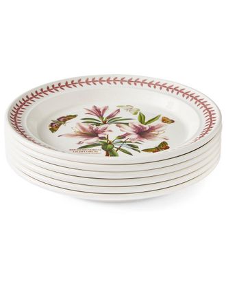 Portmeirion Set Of 6 Botanic Garden Meadow Dinner Plates