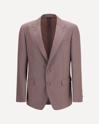 Dolce & Gabbana Single-breasted wool poplin Jacket Male 50